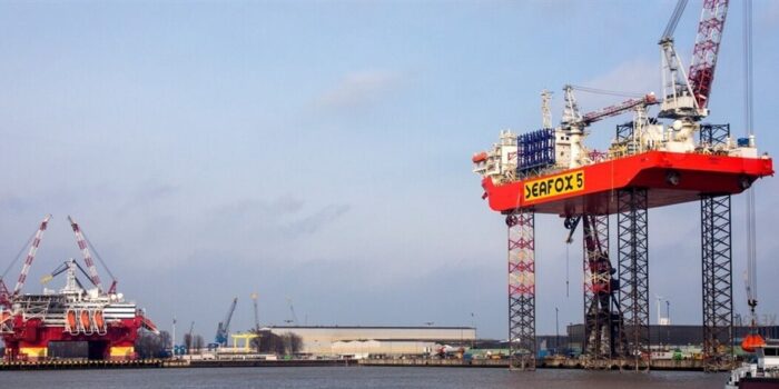 SeaFox5 jacking test